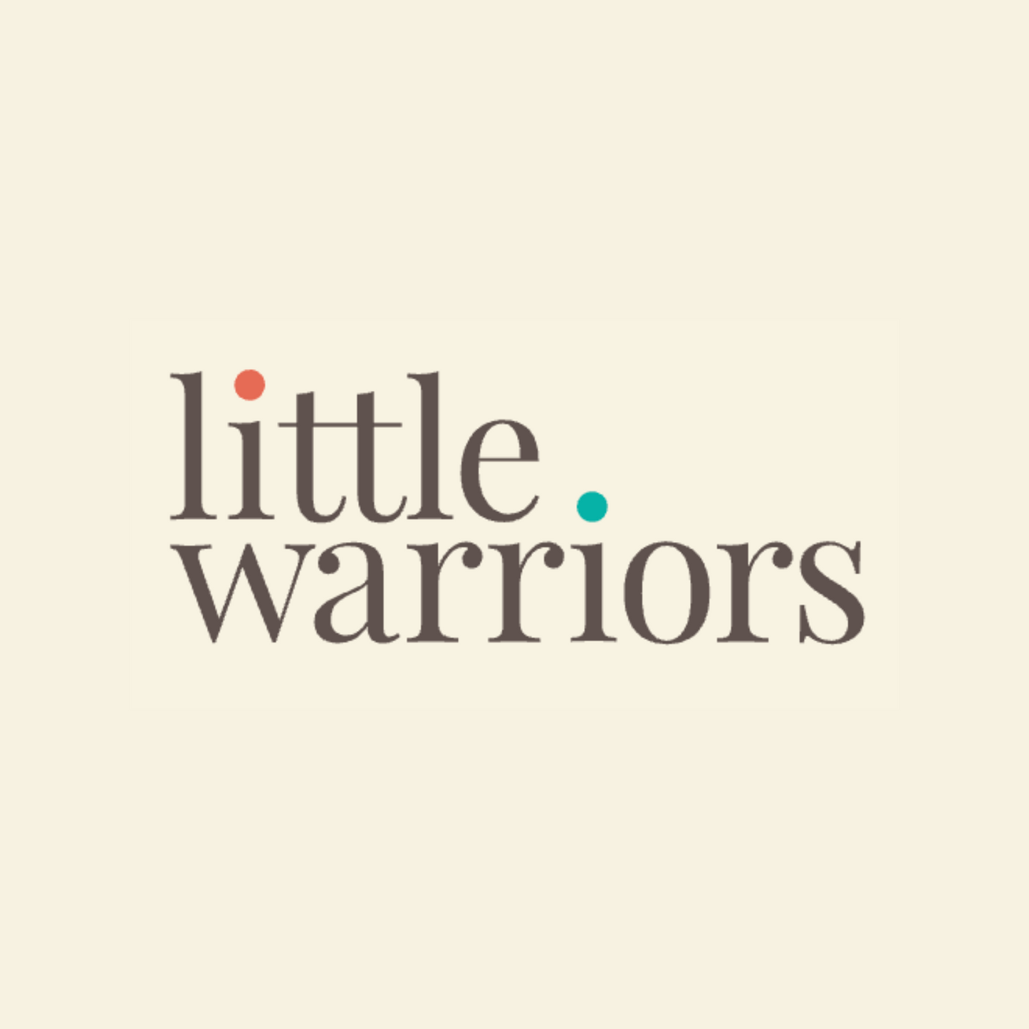 logo for the organization "little warriors"